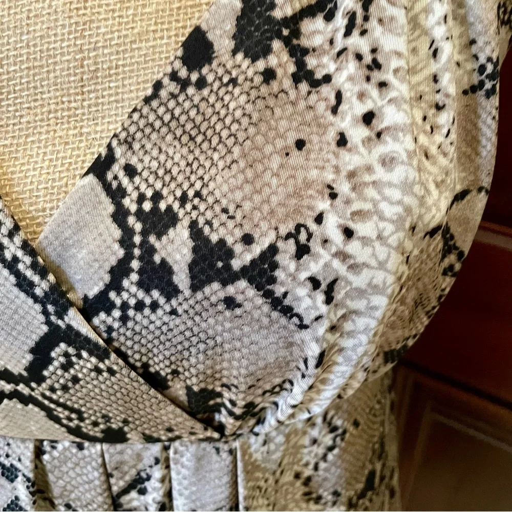INC Snakeskin Razorback Dress - Picture 5 of 6